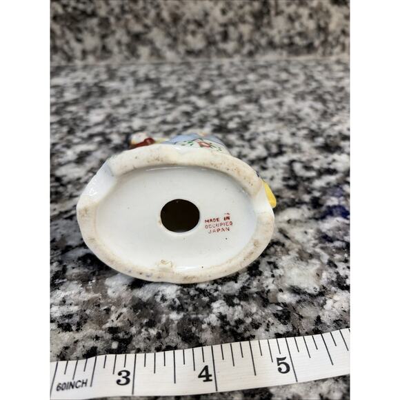 Lot Of 2 Vtg Occupied Japan (1945-1952) Figurines Porcelain Couple Mandolin - Picture 7 of 7